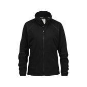 Dassy Fleecevest Penza Women PES16 Zwart Maat 2XL