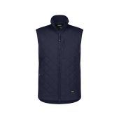 Dassy Geïsoleerde bodywarmer Yala PES83 Nachtblauw Maat 4XL