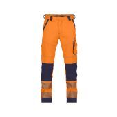 Dassy Hogezichtbaarheidsbroek Aruba PESCOSPA76 Fluo-oranje/Marineblauw Maat 60
