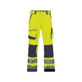 Dassy Hogezichtbaarheidsbroek Chicago PESCO74 Fluogeel/Marineblauw Maat 54