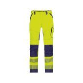 Dassy Hogezichtbaarheidsbroek Odessa PESCO70 Fluogeel/Marineblauw Maat 50