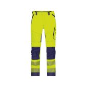 Dassy Hogezichtbaarheidsbroek Odessa PESCO70 Fluogeel/Marineblauw Maat 53
