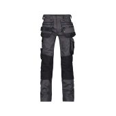 Dassy Holsterzakkenbroek Flux PESCO41 Antracietgrijs/Zwart Maat 46 Lang