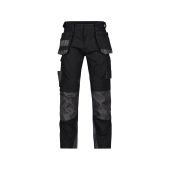 Dassy Holsterzakkenbroek Magnetic PESCO63 Zwart/Antracietgrijs Maat 44