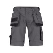 Dassy Holsterzakkenshort Bionic PESCO63 Antracietgrijs/Zwart Maat 60