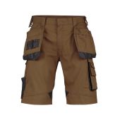 Dassy Holsterzakkenshort Bionic PESCO63 Leembruin/Antracietgrijs Maat 53