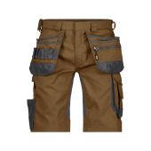 Dassy Holsterzakkenshort met stretch Trix PESCO41 Leembruin/Antracietgrijs Maat 63