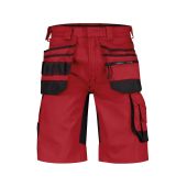Dassy Holsterzakkenshort met stretch Trix PESCO41 Rood/Zwart Maat 50
