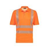 Dassy Polo Brandon COPES54 Fluo-oranje Maat XS