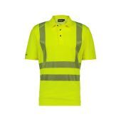 Dassy Polo Brandon COPES54 Fluogeel Maat L