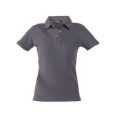 Dassy Polo Leon Women CO46 Cementgrijs Maat M