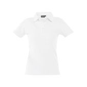 Dassy Polo Leon Women CO46 Wit Maat M