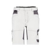Dassy Schildersshorts Axis Painters Women PESCO41 Wit/Antracietgrijs Maat 48