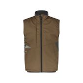 Dassy Softshelljas Fusion PES21 Leembruin/Antracietgrijs Maat XL