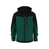 Dassy Softshelljas Jakarta PES21 Flessengroen/Zwart Maat 3XL