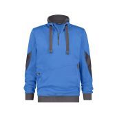 Dassy Sweater Stellar COPES80 Azuurblauw/Antracietgrijs Maat XS