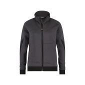 Dassy Sweater voor dames Velox Women COPES86 Antracietgrijs/Zwart Maat S