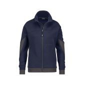 Dassy Sweater voor dames Velox Women COPES86 Nachtblauw/Antracietgrijs Maat XS