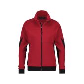 Dassy Sweater voor dames Velox Women COPES86 Rood/Zwart Maat S