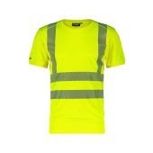 Dassy T-shirt Carter PES06 Fluogeel Maat 4XL