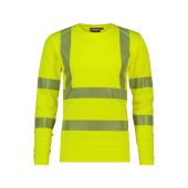 Dassy T-shirt Carterville PES06 Fluogeel Maat L