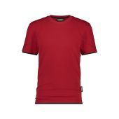 Dassy T-shirt Kinetic COSPA04 Rood/Zwart Maat XS