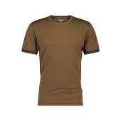 Dassy T-shirt Nexus PES04 Leembruin/Antracietgrijs Maat S