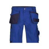 Dassy Tweekleurige holsterzakkenshort Monza PESCO61 Korenblauw/Marineblauw Maat 44