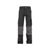 Dassy Werkbroek Boston Women PESCO61 Zwart/Cementgrijs Maat 36