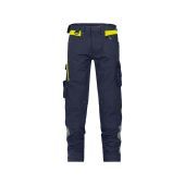 Dassy Werkbroek Canton PESCO41 Nachtblauw/Fluogeel Maat 58 Lang