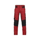Dassy Werkbroek Helix PESCO41 Rood/Zwart Maat 50