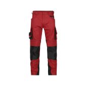 Dassy Werkbroek Nova PESCO63 Rood/Zwart Maat 58 Lang