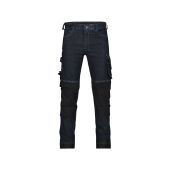 Dassy Werkjeans Kyoto CO93 Jeansblauw/Zwart Maat 62