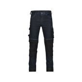 Dassy Werkjeans Kyoto CO93 Jeansblauw/Zwart Maat 66