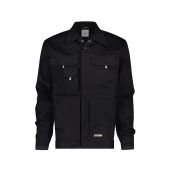 Dassy Werkvest Locarno Katoen CO43 Zwart Maat 4XL