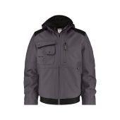 Dassy Winterjas Austin PES90 Antracietgrijs/Zwart Maat XS