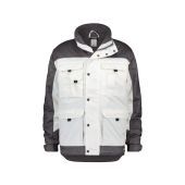 Dassy Winterjas Tignes PESCO17 Wit/Cementgrijs Maat 4XL