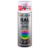 DupliColor Spuitverf Acryl Hoogglans Ral 9010 Wit