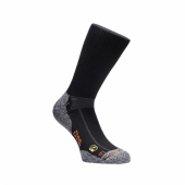 Emma Werksokken Hydro-Dry Zwart/Grijs mt 39-42