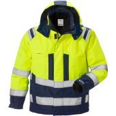 Fristads Hi-Vis Airtech® Winterjack 4035 GTT Klasse 3 Geel/Marineblauw maat 3XL