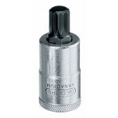 Gedore Dopsleutel-schroevendraaier INX 19 10 1/2" XZN M10