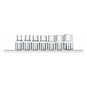 Gedore Dopsleutelset R61208007 1/2”, TX + rail, 7-dlg