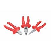 Gedore  VDE S 8003 VDE-Tangenset met doop-isolatie 3-delig