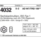 Moer Zwart 5-2 Adw7/Trd106 M12 Iso 4032