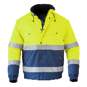Havep Jack All Season High Visibility 5139 Marineblauw/Fluo Geel Maat 4XL