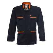 Havep Jas over de heup (colbert) 30007 Marineblauw/Oranje Maat 54