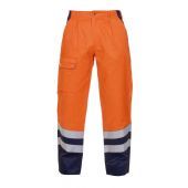 Hydrowear En20471 Broek Hamm Fluor Oranje - Groen Maat 60
