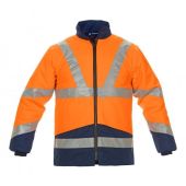 Hydrowear En20471 Parka Pluto Fluor Oranje - Marine Maat L
