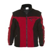 Hydrowear Fleece Keulen Zwart - Rood Maat 3XL