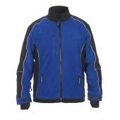 Hydrowear Fleecejack Velden Korenblauw - Zwart Maat XXS